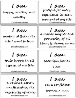 am…statements! Words to live by!