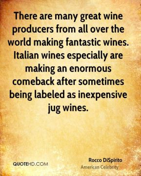 great wine producers from all over the world making fantastic wines ...