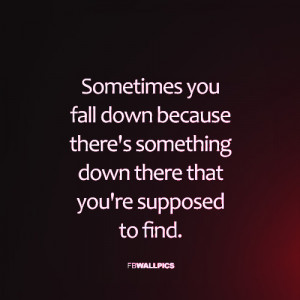 Falling Down Quote Picture