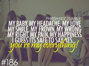 Displaying (15) Gallery Images For Your My Everything Quotes...