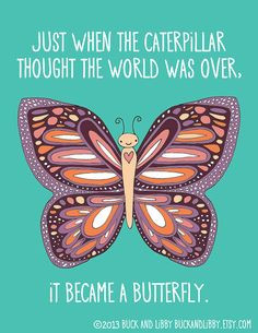 ... became a butterfly. #transformation #inspirational #encouragement More
