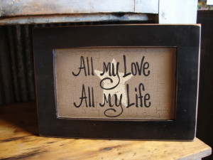 Country Primitive wooden sign. $49.95