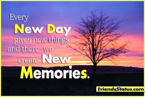 New Day Create Memories