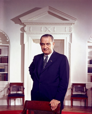 Lyndon B. Johnson, 36th U.S. President. Photograph by Arnold Newman ...