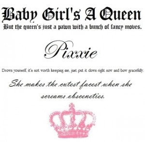 baby girl s a queen
