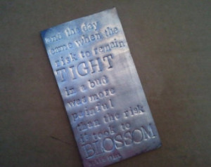 Upcycled Soda Pop Can Magnet Quote