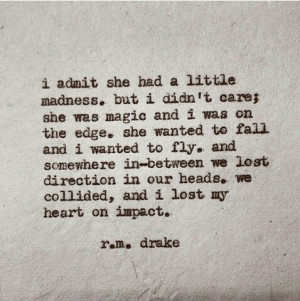 gods–daughter:R.m. drake on We Heart It.