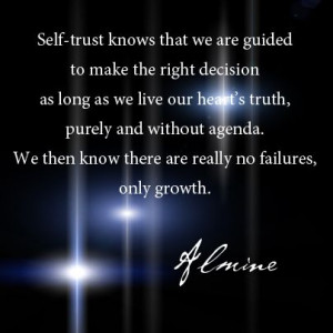 Self-Trust...