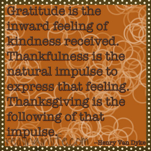 Good Words — A Thanksgiving Quote