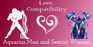 Aquarius Man and Gemini Woman