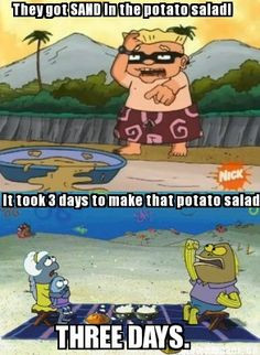 rocket power spongebob potato salad more nickelodeon cartoons rocket ...
