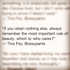 Tina Fey, Bossypants. 