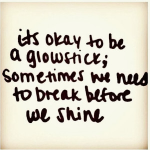 Yes it's OK to shine