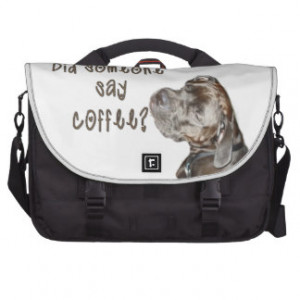 Did someone say coffee? bag for laptop