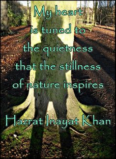... loved this Sufi quote by Hazrat Inayat Khan as it summed it up well