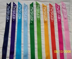 Twirler Rhinestone Hair Ribbons More