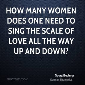 Georg Buchner - How many women does one need to sing the scale of love ...