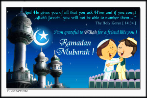 Ramadan Mubarak To All of You