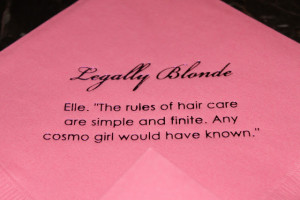 Funny Blonde Quotes Legally blonde party.