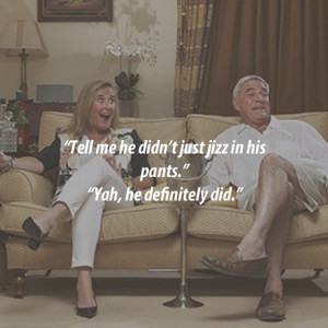 Gogglebox best and funniest quotes the posh couple handbag