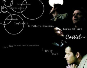 Supernatural Quotes Castiel Castiel wallpaper by smellobe