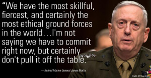 ... , Army chief of staff, said airstrikes alone will not defeat ISIS