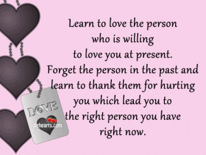 Home » Quotes » Learn To Love The Person Who Is Willing To Love….
