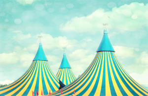 Circus Tent Art Print