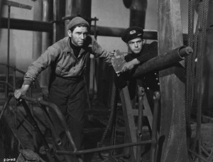 Still of Robert Beatty, Charles Frend and Robert Hamer in San Demetrio ...