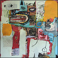 American expressionist naive painter, Lyle Carbajal