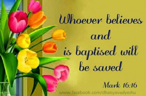 Believes and Baptised