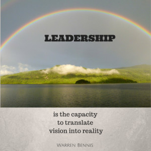 photo credit – Quote: Warren Bennis – Leadership