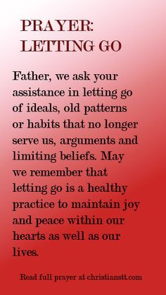 Christian Quotes About Letting Go Of Control ~ Religious Sayings/Pics ...