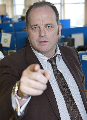 Complaints ... The Call Centre boss Nev Wilshire