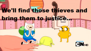 Adventure Time Finn Jake Tree Trunks Apple Thief