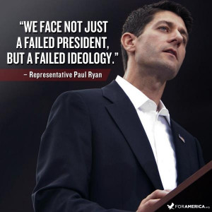 ... not just a failed President, but a failed ideology.
