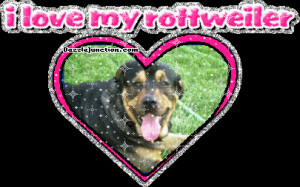 Dog Lovers Rottweiler quote