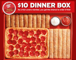 Product Reviews And Giveaways The Big Dinner Box From Pizza Hut Review