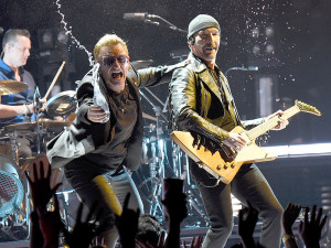 U2's Larry Mullen Jr., Bono and The Edge performing May 14 in ... HD ...