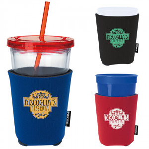 ... & Mugs > Custom Can Coolers > Life's a Party KOOZIE® Cup Kooler