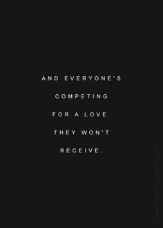 ... Lyrics - TEAM And everyone's competing for a love they won't receive