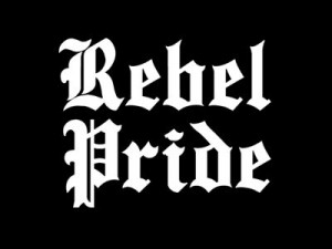 REBEL PRIDE Vinyl Sticker Decal Southern Confederate