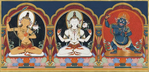 Avalokiteshvara, Manjushri and Vajrapani by Dharma Quotes, via Flickr