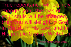 Repentance Quotes and Prayers
