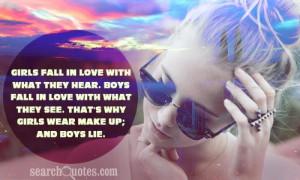 Girl Quotes About Boys Lying