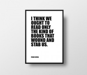 Franz Kafka, On Books, On Reading, Books, Quotes, Learning ...