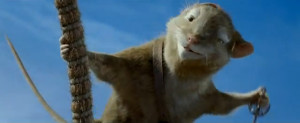 ... in. States that bill nighy will voice reepicheep in a mission which