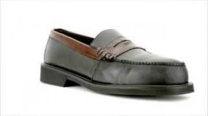 Men's STS STS100 Two Tone Executive Steel Toe Slip On Penny Loafer ...