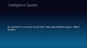 Einstein intelligence quotes