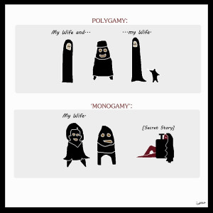 Polygamy vs Monogamy by inesssa